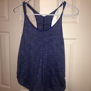 blue lululemon tank top